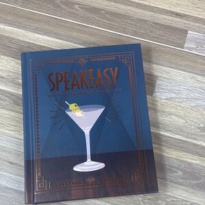 Speakeasy Cocktail Recipe Book - Blue Cover